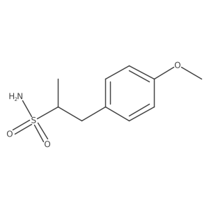 1-(4-Methoxyphenyl)propane-2-sulfonamide Structure