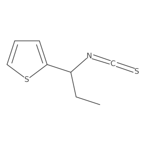 2-(1-Isothiocyanatopropyl)thiophene Structure
