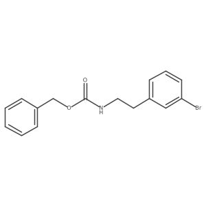 Benzyl 3-bromophenethylcarbamate结构式