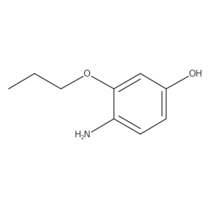 4-Amino-3-propoxyphenol结构式
