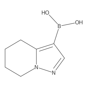 (4,5,6,7-Tetrahydropyrazolo[1,5-a]pyridin-3-yl)boronic acid Structure