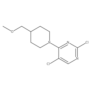 2,5-Dichloro-4-[4-(methoxymethyl)piperidin-1-yl]pyrimidine Structure