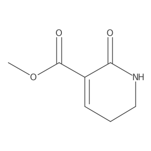 Methyl 2-oxo-1,2,5,6-tetrahydropyridine-3-carboxylate结构式