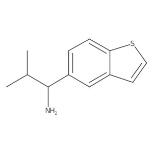 Benzo[b]thiophene-5-methanamine, I+/--(1-methylethyl)-, (I+/-R)-结构式
