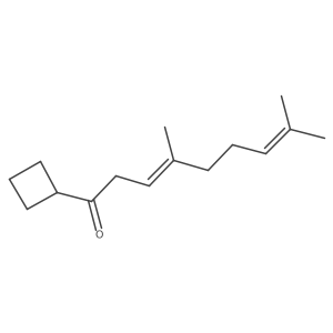 (3E)-1-cyclobutyl-4,8-dimethylnona-3,7-dien-1-one Structure