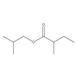 Isobutyl 2-methylbutyrate, (R)- Structure