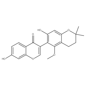 Glycyrrhizaisoflavone C Structure