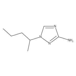 1-(Pentan-2-yl)-1H-1,2,4-triazol-3-amine Structure