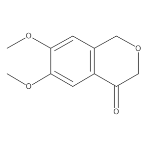 6,7-Dimethoxyisochroman-4-one Structure