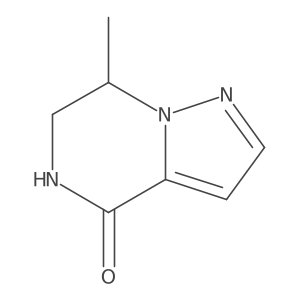 (7R)-7-Methyl-6,7-dihydro-5H-pyrazolo[1,5-A]pyrazin-4-one Structure