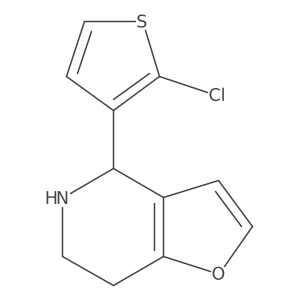 4-(2-chlorothiophen-3-yl)-4H,5H,6H,7H-furo[3,2-c]pyridine Structure