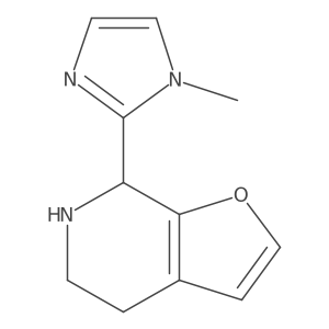 2-{4H,5H,6H,7H-furo[2,3-c]pyridin-7-yl}-1-methyl-1H-imidazole Structure