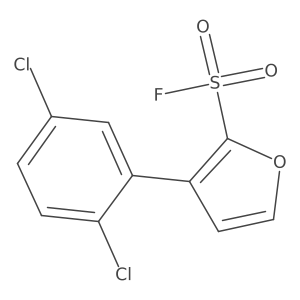 3-(2,5-Dichlorophenyl)furan-2-sulfonyl fluoride Structure