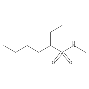 N-methylheptane-3-sulfonamide Structure