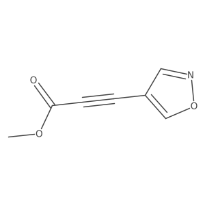 Methyl 3-(1,2-oxazol-4-yl)prop-2-ynoate结构式