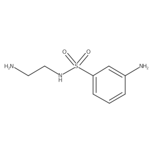 3-amino-N-(2-aminoethyl)benzene-1-sulfonamide Structure