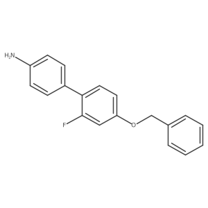 4-[4-(Benzyloxy)-2-fluorophenyl]aniline Structure