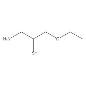 1-Amino-3-ethoxypropane-2-thiol Structure