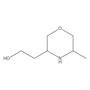 2-(5-Methylmorpholin-3-yl)ethan-1-ol Structure