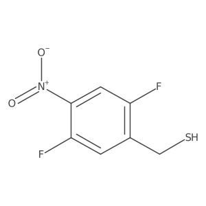 (2,5-Difluoro-4-nitrophenyl)methanethiol结构式