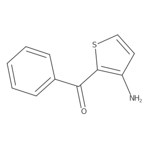 3-Amino-2-benzoyl-thiophene Structure