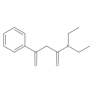 N,N-Diethyl-I(2)-oxobenzenepropanamide Structure