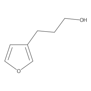 3-(Furan-3-yl)propan-1-ol结构式