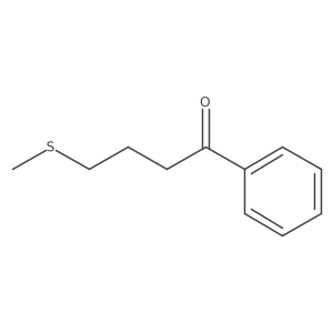 4-(Methylsulfanyl)-1-phenylbutan-1-one Structure
