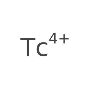 Technetium, ion (99Tc4+) Structure