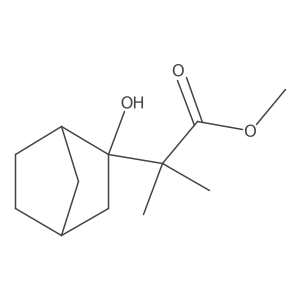 Methyl 2-{2-hydroxybicyclo[2.2.1]heptan-2-yl}-2-methylpropanoate结构式