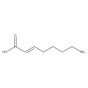(2E)-7-aminohept-2-enoic acid Structure