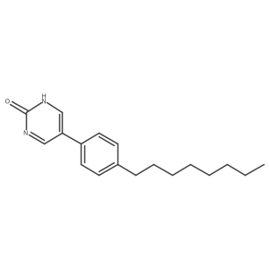 5-(4-Octylphenyl)-2(1H)-pyrimidinone Structure