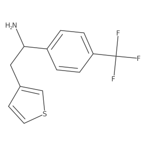 I+/--[4-(Trifluoromethyl)phenyl]-3-thiopheneethanamine Structure