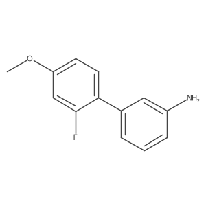 2'-Fluoro-4'-methoxy-[1,1'-biphenyl]-3-amine结构式