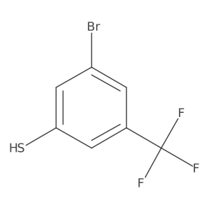 3-Bromo-5-trifluoromethylbenzenethiol Structure