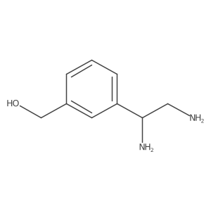 3-[(1S)-1,2-Diaminoethyl]benzenemethanol结构式