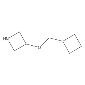 3-(Cyclobutylmethoxy)azetidine Structure