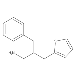 I(2)-(Phenylmethyl)-2-thiophenepropanamine结构式