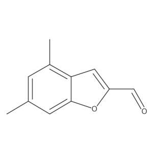 4,6-Dimethyl-2-benzofurancarboxaldehyde结构式