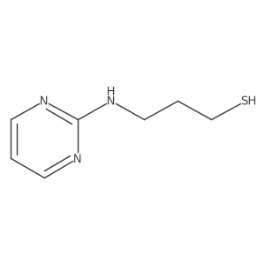 3-[(Pyrimidin-2-yl)amino]propane-1-thiol Structure