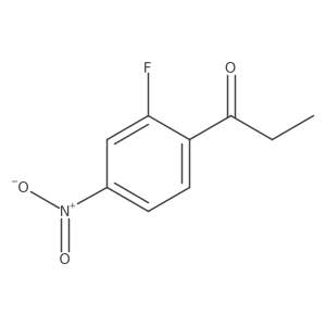 1-(2-Fluoro-4-nitrophenyl)propan-1-one结构式