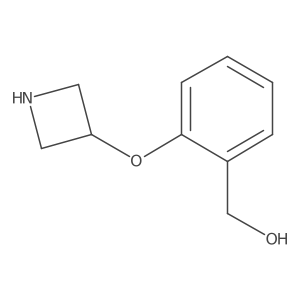 (2-(Azetidin-3-yloxy)phenyl)methanol结构式