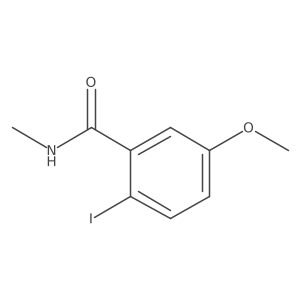 2-Iodo-5-methoxy-N-methylbenzamide Structure