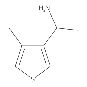 (1R)-1-(4-methylthiophen-3-yl)ethan-1-amine Structure