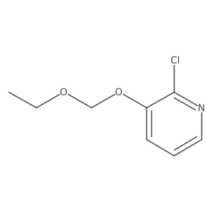 2-Chloro-3-(ethoxymethoxy)pyridine结构式