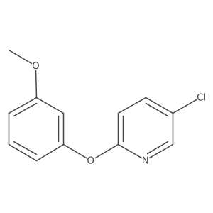 5-Chloro-2-(3-methoxyphenoxy)pyridine结构式