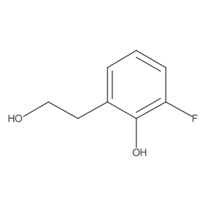 2-Fluoro-6-(2-hydroxyethyl)phenol Structure