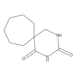 2,4-Diazaspiro[5.6]dodecane-1,3-dione Structure
