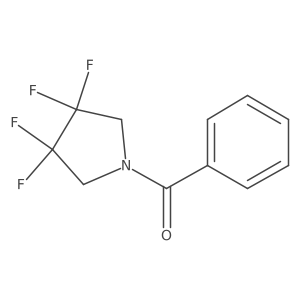Phenyl(3,3,4,4-tetrafluoro-1-pyrrolidinyl)methanone Structure