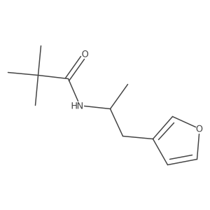 N-(1-(furan-3-yl)propan-2-yl)pivalamide Structure